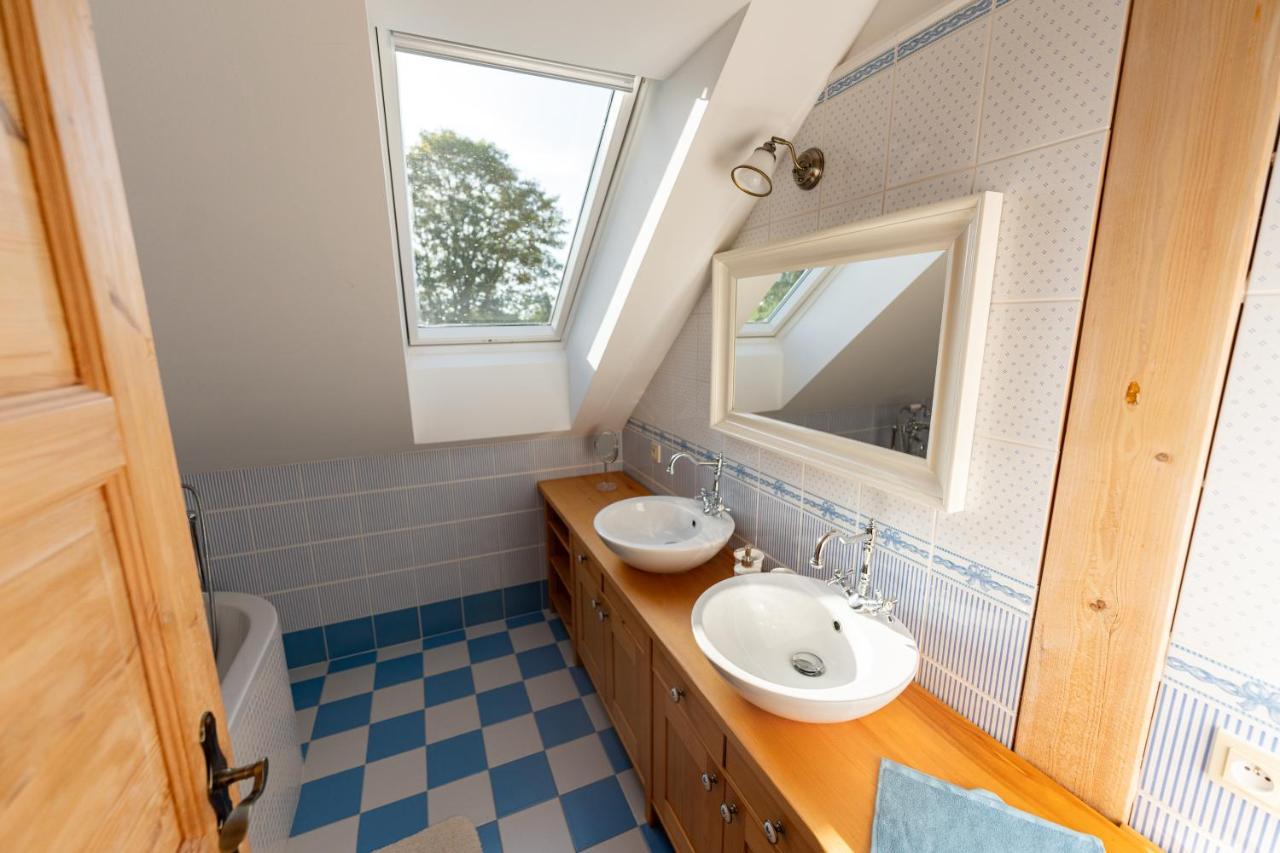 Moderni Sumavska Roubenka S Vyhledem Na Boubin Villa วิมแปร์ค ภายนอก รูปภาพ