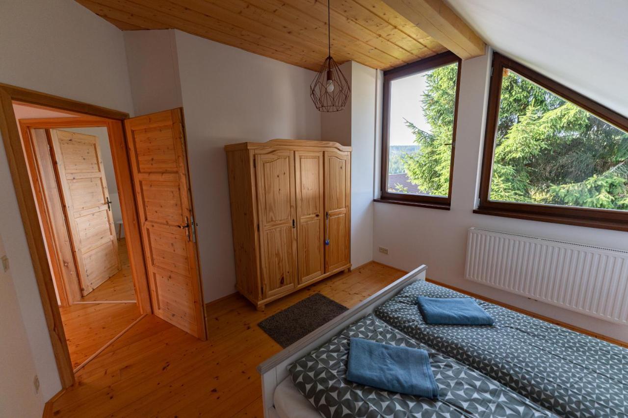 Moderni Sumavska Roubenka S Vyhledem Na Boubin Villa วิมแปร์ค ภายนอก รูปภาพ